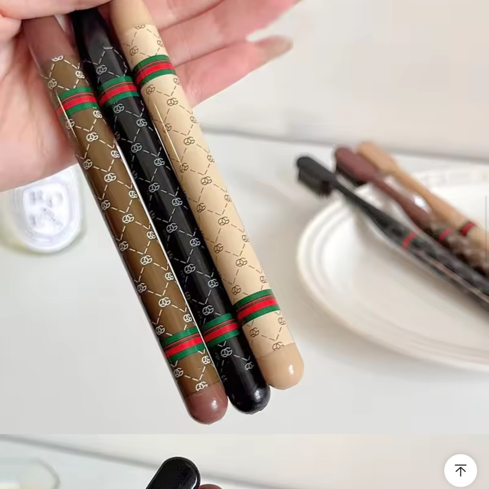 Bougie Toothbrush - Black, Brown, Cream - Picture 6 of 8